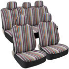 Southwest Baja Car Seat Covers For Front And Rear Saddle Blanket