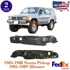 Front Fender Liners For 1984-1988 Toyota Pickup 1984-1989 4runner 4wd