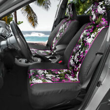 Sideless Car Seat Covers Catalina Floral Interior Front Set Wheadrest Covers