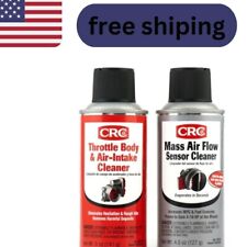 Crc Mass Air Flow Throttle Body Single-use Cleaner Twin Pack Kit