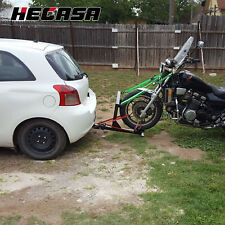 Motorcycle Trailer Carrier Tow Dolly Hauler Hitch Rack
