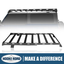 Hooke Road Top Roof Rack For Ford Bronco 2-door 21-24 Hardtop Cross Bars Black