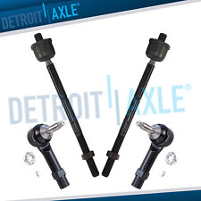 4pc Front Inner Outer Tie Rods For 2003-2006 Ford Expedition Lincoln Navigator
