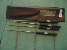 Sk 4pc 9-34 Long Hook Pick And O-ring Tool Set 90353 Pouch New Tools