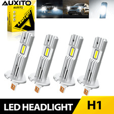 4x H1 Led Headlight Bulbs Conversion Kit High Low Beam Super Bright 6500k White