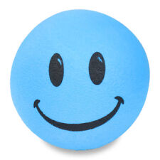 Happyballs Blue Smiley Face Car Antenna Ball Auto Dashboard Accessory