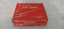Vintage Javelin Sr-601 Car Radio Untested