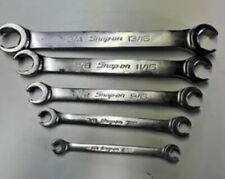 Snap On 5 Pc Sae Double End Flare Nut Wrench Set 14-1316