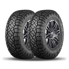 2 Nitto Ridge Grappler 33x12.5x22 114q 12 Ply Mudall Terrain Hybrid Tires
