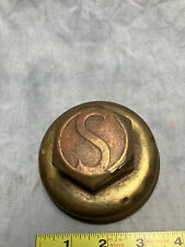 Threaded Cast Brass Hubcap Selden Motor Vehicle Co Rochester Ny 1907- 1914