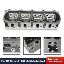For Chevy Ls1 Ls2 Ls6 Cathedral Port Bare Aluminum Cylinder Head 210cc82cc