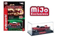 Christine 1958 Plymouth Fury Red Chrome Version 164 Scale Auto World Cp7494