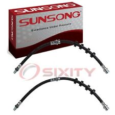 2 Pc Sunsong Front Brake Hydraulic Hoses For 2007-2012 Ford Escape Hoses No
