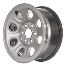 17x7.5 8 Slot New Steel Wheel Painted Silver 560-08069