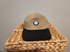 Vintage Bmw Lifestyle Strapback Adjustable Hat Made In Usa Cap Men Beige Black