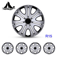 15 4 Pack Wheel Covers Snap On Full Hub Caps R15 Tire Toyota Corolla Camry Ford