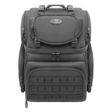 Saddlemen Br3400 Tactical Back Seat Or Sissy Bar Bag Travel Luggage Harley