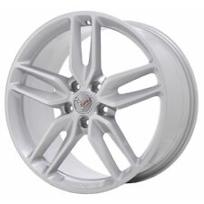 19 Chevrolet Corvette Wheel Rim Factory Oem 5635 2014-2019 Silver