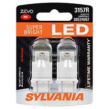 Sylvania - 3157 Zevo Led Red Bulb - Bright Led Bulb Contains 2 Bulbs