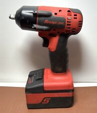 Snap-on 18v 38 Drive Cordless Impact Wrench Ct8810b W Ctb8185 Battery