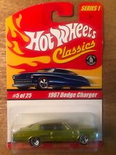 2004 Hot Wheels Classics 5 1967 Dodge Charger New Yellow