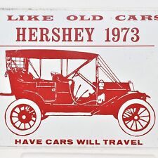 1973 I Like Old Cars Have Will Travel Antique Auto Club Show Aaca Hershey Plaque