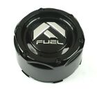 New Fuel Gloss Black 68 Lug Snap In Wheel Center Cap 1003-49b 5-38od 3-18h