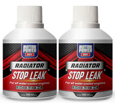 2 X Bottles Radiator Stop Leak Head Gasket Sealer High Quality Motor Power Care