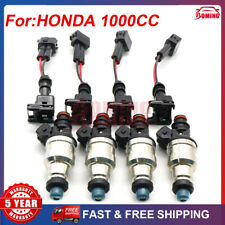 For Honda Acura B16 B18 B20 D16 D18 F22 H22 H22a Inc.clips 1000cc Fuel Injectors