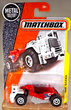 2016 Matchbox 33125 Mbx Construction Mbx S.c.p.r.x. Red-white Wwhite Ring Gear