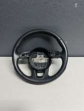 Audi Q5 Steering Wheel Oem Black Leather 2012-2017 Sq5 S-line Paddles