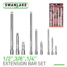 9-piece Extension Bar Set 14 38 12 Drive Socket Extensions Wrench Extend
