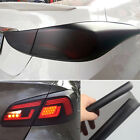 Light Black Car Rear Lights Tail Light Film Stickers Trims Wrap Accessories