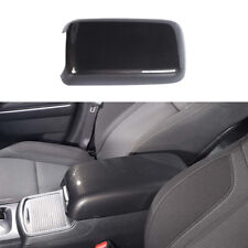 Carbon Fiber Armrest Box Panel Cover Trim For Dodge Chargerchrysler 300c 2011