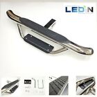 2 Receiver Truck Heavy Duty Steel Tow Hitch Step Bar Guard Drop Step Chrome New