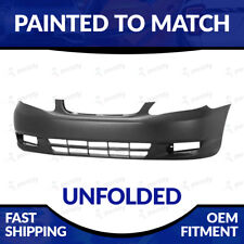 New Painted To Match 2003-2004 Toyota Corolla Cele Unfolded Front Bumper