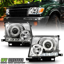 For 97-00 Toyota Tacoma 2wd 98-00 4wd Led Halo Projector Headlights Leftright