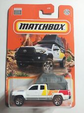 Matchbox 2016 Toyota Tacoma White With Camper 100100 2022 Off Road Trd