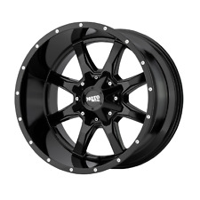 20x10 Moto Metal Mo970 Gloss Black W Milled Lip Wheel 6x5.56x135 -24mm