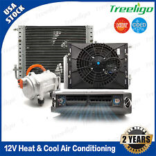 Universal Underdash Electric Air Conditioning 12v Coolheat Ac Kit Auto Car Dc