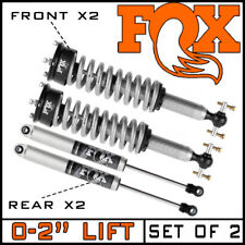 Fox Performance 2.0 Coilover Front Rear Shocks 19-24 Silverado Sierra 1500 0-2