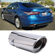 For Toyota Camry Car Exhaust Pipe Tip Rear Tail Throat Muffler Stainless Steel