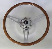 1965-1967 Ford Mustang Retro Cobra Style 9 Hole Steering Wheel 15 Mustang Cap