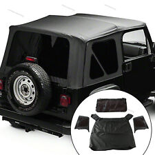 Fit For 1997-2006 Jeep Wrangler Tj 2 Door Soft Top Wtinted Windows 9971235k