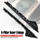 2pcs Windshield Inner Trim Pillar Molding For 2011-2019 Ford Explorer Rightleft