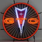Gto Neon Sign Pontiac 400 Goat Gm Shop Wall Lamp Light Hardtop Dads Coupe 455 Ho