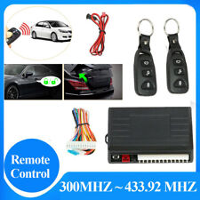 Universal Car Remote Central Kit Door Lock Locking Keyless Entry System - Dc 12v