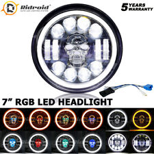 Rgb 7inch Motorcycle Led Headlight For For Honda Motorcycle Shadow Vxl Sabre 110