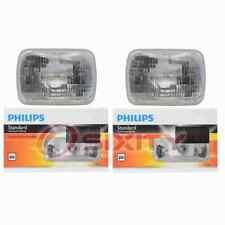 2 Pc Philips High Low Beam Headlight Bulbs For Subaru Brat Dl Gl Glf Justy Oo