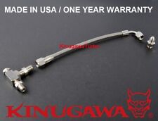 Turbo Oil Feed Line 40 Fit Precision 5862 5858 6266 Turbo W 1.8mm Restrictor